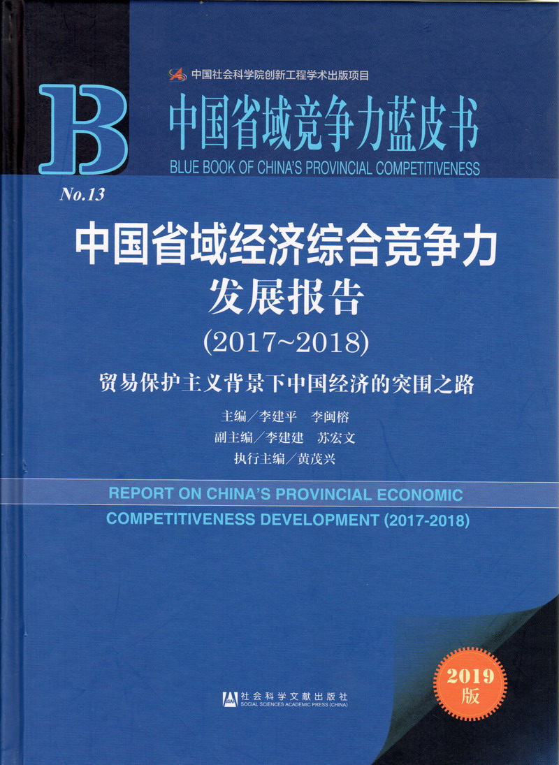 女人的逼很骚中国省域经济综合竞争力发展报告（2017-2018）